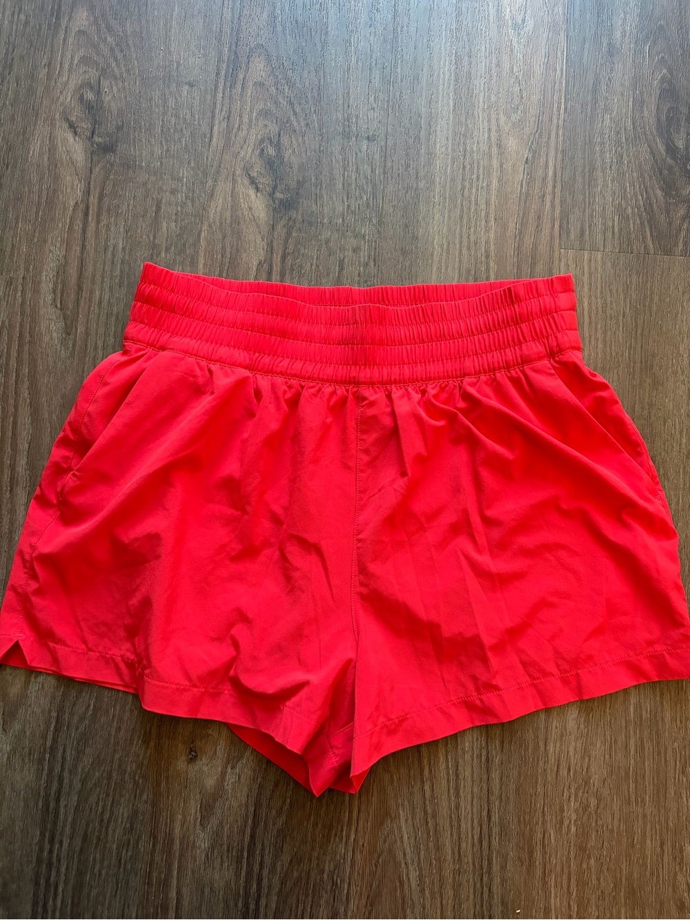 Athleta Red Workout Shorts